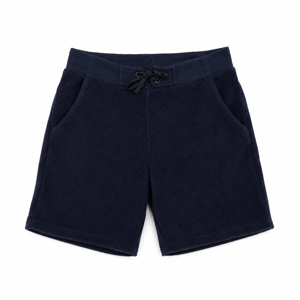 Outerknown Hightide Shorts Mens XS Blue Terry Cloth Surfer Beach Kelly Slater